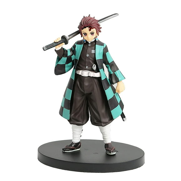 Anime Figures Demon Action Slayer Figure 6.3Inch PVC Model Toys Fan Collection (Tanjiro) Action Figures Desktop Decoration Best Gift for Adult Kids Children Figure