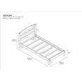 thumbnail image 3 of Dorel Living Leighton Bed Frame, 3 of 9