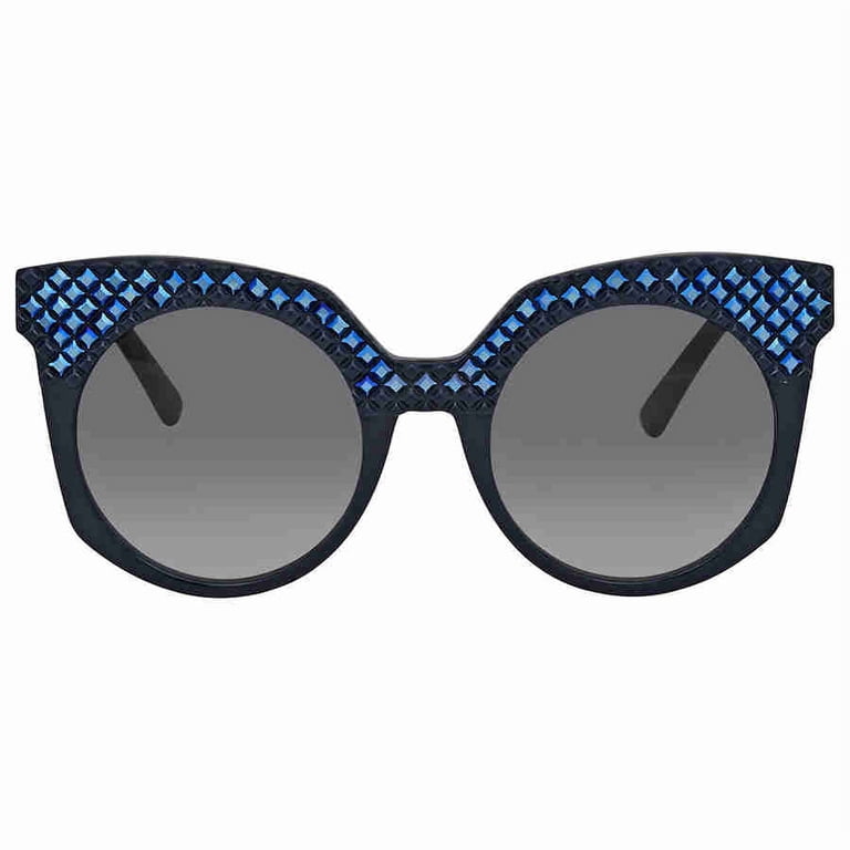 Mcm round Blue sunglasses MCM MCM643SR 424 Blue Round Sunglasses for Womens - Walmart.com main image 2
