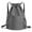 Grey, variant on Drawstring Backpack Bag, Multi-Functional Portable Storage Bag, Waterproof Draw String Back Sack with Zip Pocket, Super light Basketball Backpack, Gym Drawstring Bags Swim Bag for Men Women