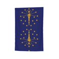 thumbnail image 5 of Indiana Flag Garden Flag Vertical Double Sided Yard Outdoor Decoration 12.5 x 18 Inch Sharp Corner, 5 of 7