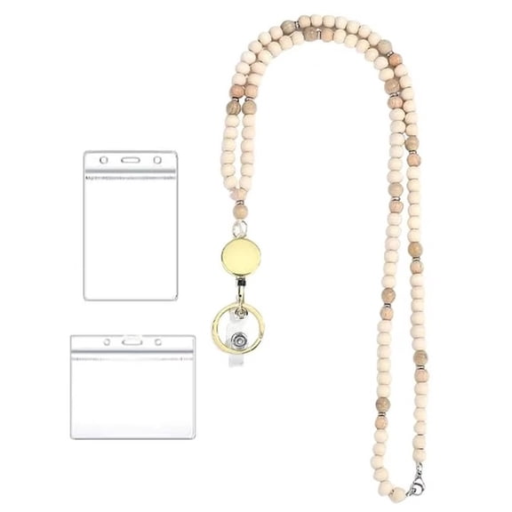 Lanyards for Id Badges Teacher Keys Retractable Holder Cute Keychain