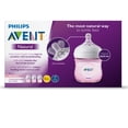 thumbnail image 3 of Philips Avent Natural Baby Bottle, Pink, 4oz,3pk, SCF010/38, 3 of 3