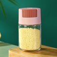 thumbnail image 4 of Salières avec Bouton-Poussoir, Anti-Humidité, Salières pour Sel, Sucre, Épices, Poivre, Beige, 4 of 8