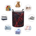 thumbnail image 4 of Zufioo Cyberpunk Cityscape Lights Print Round Dirty Clothes Basket, Waterproof Standing Dirty Clothes Bag, Suitable for Home, Bathroom, Car Trunk-Small, 4 of 6