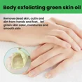 thumbnail image 5 of Crema blanqueadora de exfoliación de la piel, aceite verde, eliminación de melanina de la piel de pollo, ilumina la oscuridad de las axilas, cuidado corporal, 5 of 5