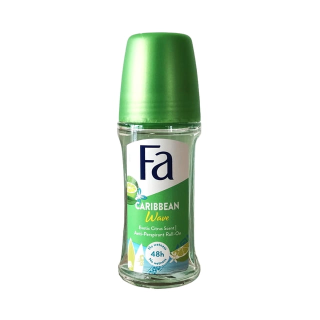 Fa Caribbean Desodorante Roll-On Limón 50 ml 48 horas - pack de 3