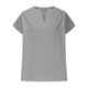thumbnail image 3 of Eres Más Que una Camisa de Puntuación de Prueba Sexy de Manga Corta Lentejuelas Suelta Camisa de Blusa con Cuello en V, Poliéster, 3 of 6