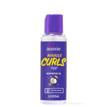 Aussie Miracle Curls Coconut Curl-Defining Hair Oil, for Curly Hair 3.2 fl oz