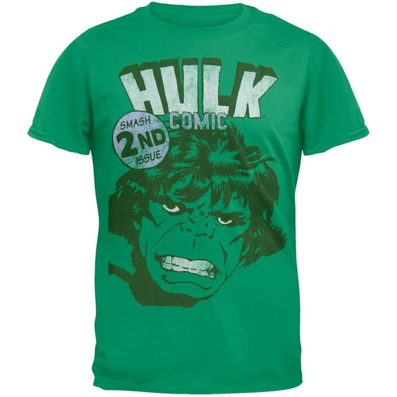 Incredible Hulk - Smash 2nd Issue Soft T-Shirt - Small