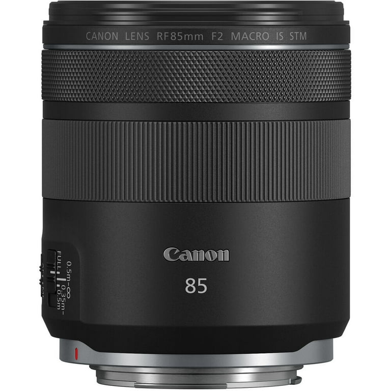 CANON RF85mm F2.0MACRO IS STMフード&フィルター付 Canon RF85mm F2 Macro IS STM Medium Telephoto Lens for EOS R