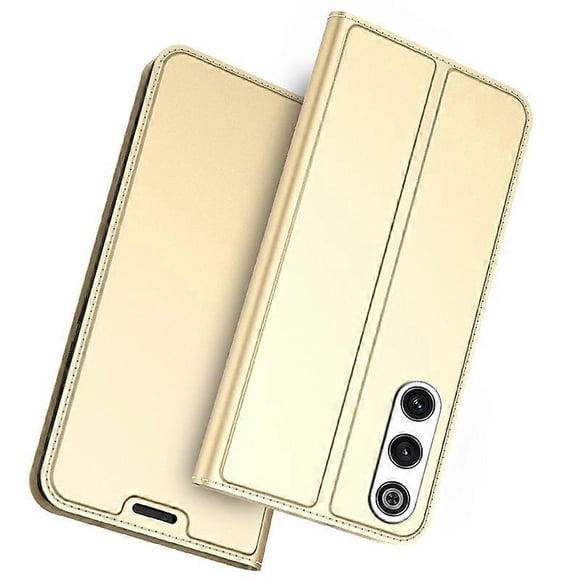 For ZTE nubia RedMagic 10 Air 5G Case PU Leather Phone Cover with Card Holder Stand - Rose