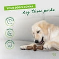thumbnail image 3 of Benebone Zaggler Rolling Dog Chew Toy for Aggressive Chewers, Real Chicken, Made in USA, Small, 3 of 6