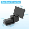 thumbnail image 2 of Bisagra de cubierta antipolvo Sxkxm compatible con los modelos Audio Technica AT-PL120, AT-LP120-USB, AT-LP60X, at-LP5. También apto para modelos Sony PS-HX500, Dual CS 429, pieza de repuesto de bisag, 2 of 5