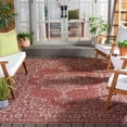 thumbnail image 2 of SAFAVIEH Courtyard Clodagh Medallion Indoor/Outdoor Area Rug, Terracotta/Beige, 8' x 11', 2 of 16