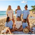 thumbnail image 4 of Comfort Colors Mermaid Seashell Graphic T-Shirt, Coastal Beach Vacation Summer Design, 4 of 7