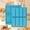 Sky Blue, variant on CuiLiyq Rectangular 8 Cavity Silicone Mold for Baking Granola Bars Chocolate Bread Cake Making Reusable Flexible Non Stick Oven Safe Baking Tool, 10.55" x 8.35", Sky Blue