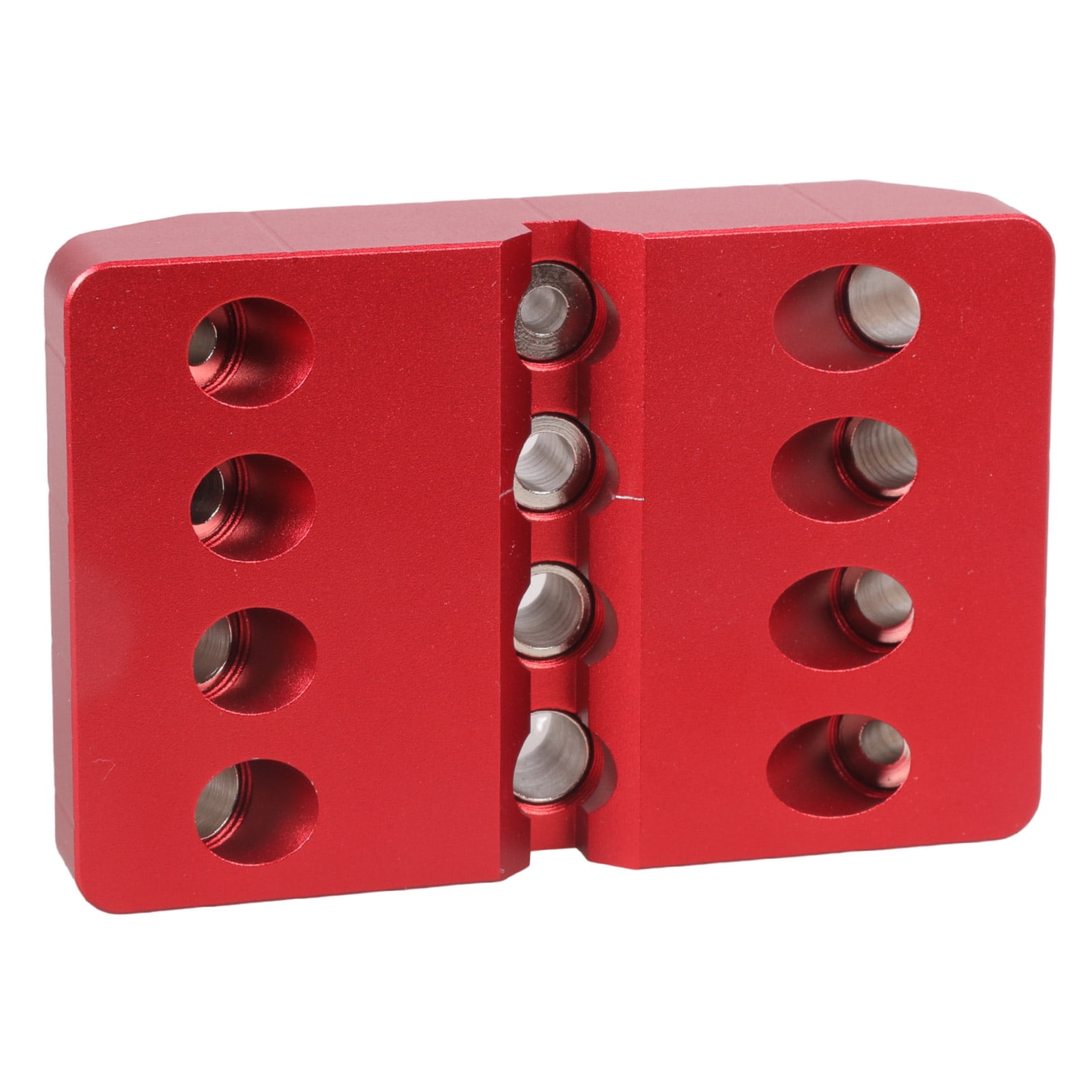 Angled Drill Guide Jigs for Straight Hole 30°/45°/90° Angled Hole Aluminium Pocket Holes Drilling Block Attachment Tool