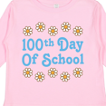 thumbnail image 4 of Inktastic 100th Day Of School Party Girls Long Sleeve Toddler T-Shirt, 4 of 5