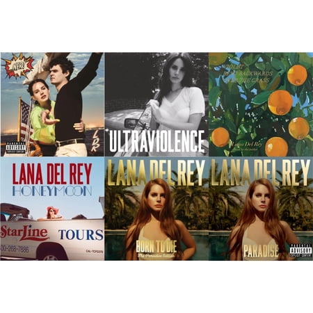 Nfr! & Ultraviolence & Violet Bent Backwards Over The Grass & Honeymoon & Born To Die (Paradise Edition) & Paradise [CD Bundle]