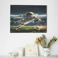thumbnail image 6 of Daiia Astronaut Soccer Field Print Canvas Decorative Picture – 30x40in Artistic Wall Art, Ready-to-Hang Canvas Print for Living Room（Horizontal）, 6 of 6