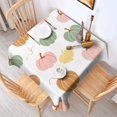 thumbnail image 2 of Fall Pumpkins Pattern Square Tablecloth,Waterproof Square Table Cover,Wipeable Spillproof Washable Table Cover for Home Kitchen Party Decor 42"X42"(107x107cm), 2 of 6
