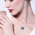 thumbnail image 3 of Yuehao Necklaces for Women, Gifts for Women, Butterfly Necklace Pendant for Women Pendant Women's Necklaces Birthday Gift for Mom Women Wife, 3 of 7