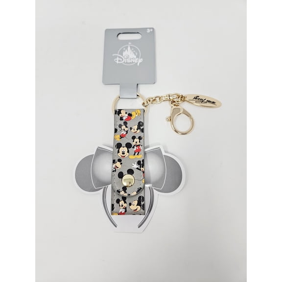 Disney Parks Mickey Headband Ears Holder Keychain