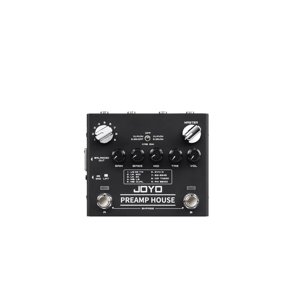 JOYO R-15 Préampli Maison 9 Préampli Pédale d'Effet Guitare