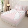 thumbnail image 2 of Homewish Princess Bowknot Zipper Full Size Comforter Sets with Fitted Sheet and 2 Pillowcases For Bowtie Lovers,Kids Cute Bows Zipper Bedding Set,Pink Reversible,4-Piece, 2 of 7