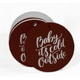 thumbnail image 2 of Inkdotpot Baby It's Cold Outside Baby Shower Bottle Tag Real Silver Foil Favor Hang Tags Pack Of 50, 2 of 7
