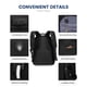 thumbnail image 5 of Mochila LOVEVOOK para portátil de viaje, impermeable, antirrobo, 45 L, 5 of 7