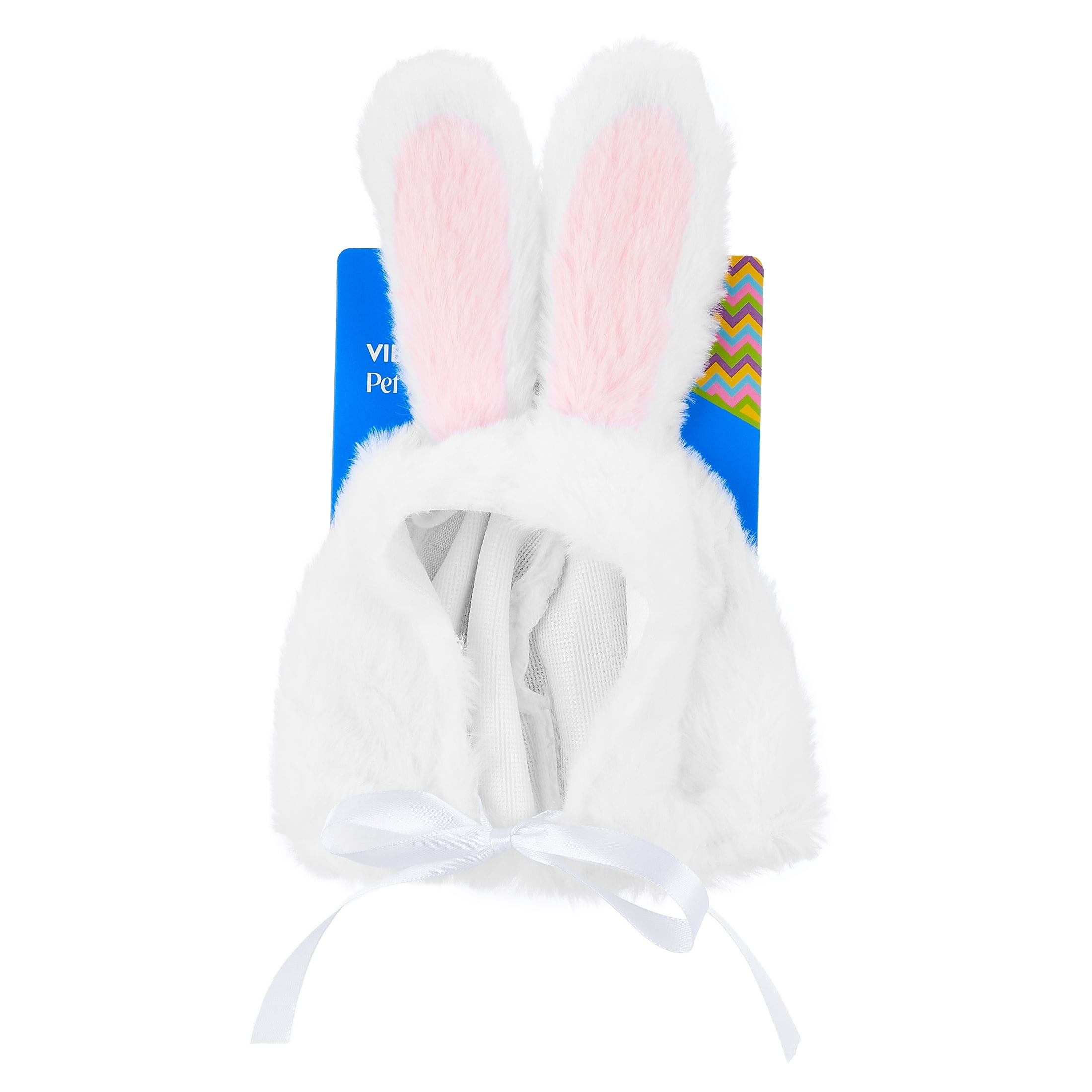 Vibrant Life Easter Bunny Ears for Cats & Dogs, White, S