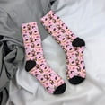 thumbnail image 5 of Rateoe 2336109497 for Women Casual Calf Socks - Cute Crew Socks - Thin Soft Above Ankle Socks Size 5-11, 5 of 6