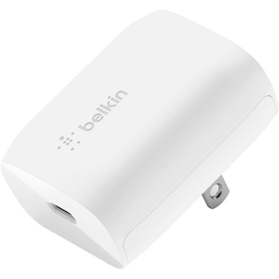 20W USB-C Wall Charger, White