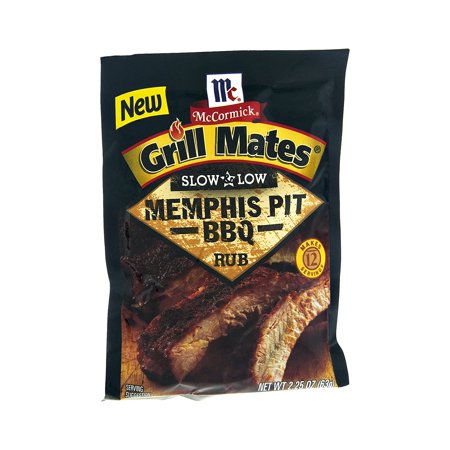 Mccormick Grill Mates Slow & Low Memphis Bbq Rub, 2.25 Oz (Pack 20)