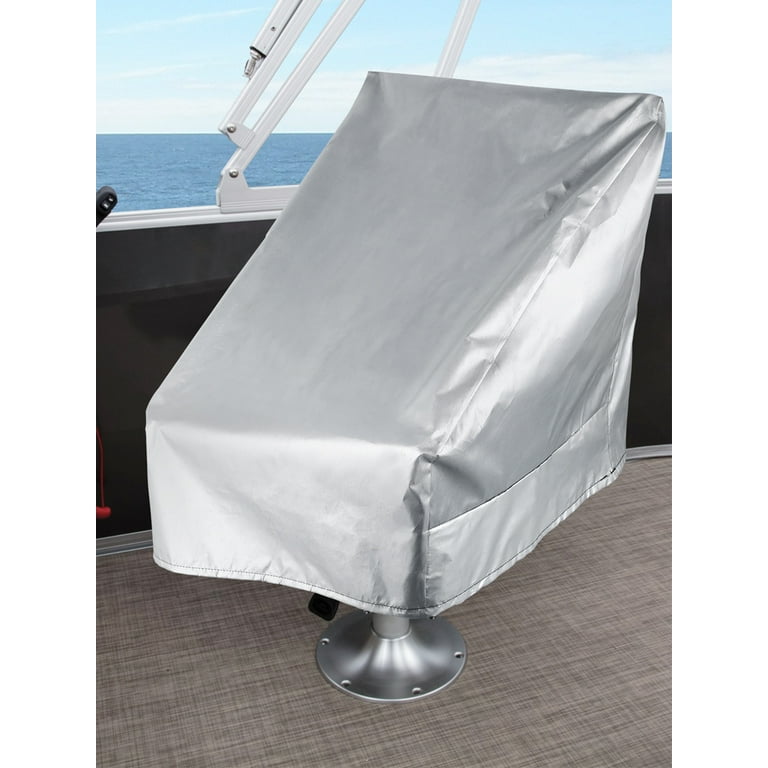 Threns Boat Seat Cover Heavy Duty Canvas Seat Covers Waterproof Boat  Folding Seat Cover Durable Weather Resistant Fishing Chair Protective Cover  to