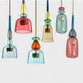 thumbnail image 4 of Arturesthome VINTAGE COLORED GLASS PENDANT LIGHT, 4 of 10