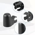 thumbnail image 4 of Furulu Rear Liftgate Window Wiper Arm Cover Cap Black For BMW E81 E87 LCI 61627199566, 4 of 5