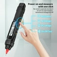 thumbnail image 3 of Yeacher 2in1 Electric Test Pen Digital Multimeter Professional Voltage Current Resistance Measurement Test Meter Live Wire Recognition Data-hold LCD Display Tester, 3 of 8
