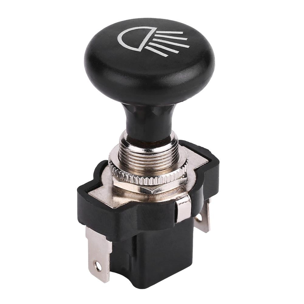 OTVIAP 12V Car Headlight Push Pull Light Switch for Golf Cart EZGO Club