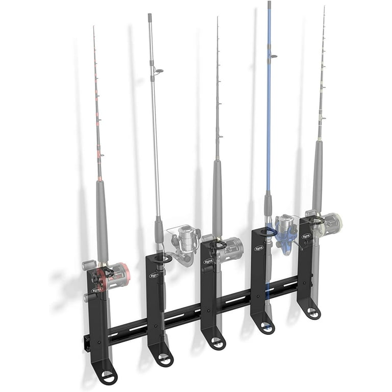 Koova Wall Mount Fishing Rod Holders & Reel Storage