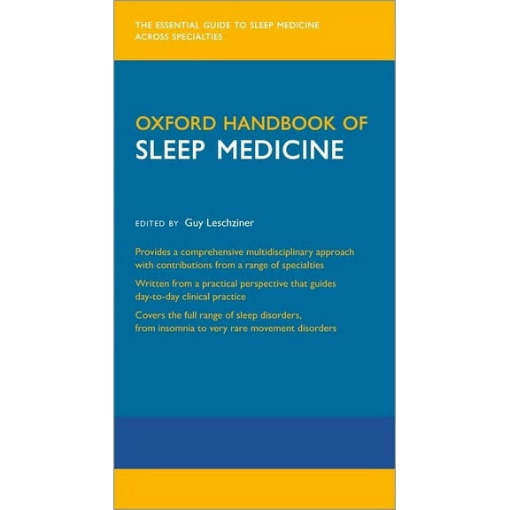 Oxford Medical Handbooks Oxford Handbook of Sleep Medicine, (Paperback)