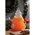 Holiday Time 2.1 Gallon Clear Glass Christmas Tree Beverage Dispenser