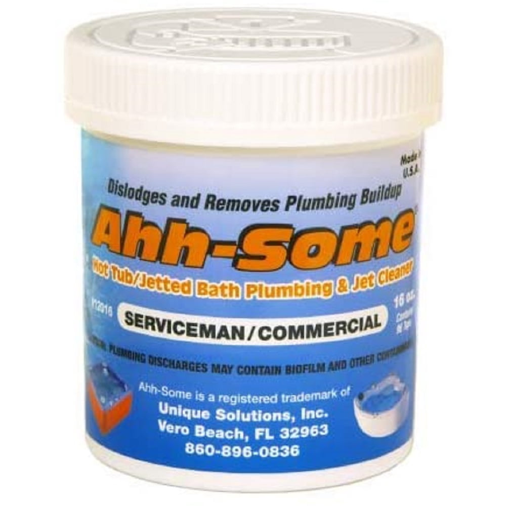 AhhSome Hot Tub Cleaner /Jetted Bathtub Plumbing & Jet Cleaner