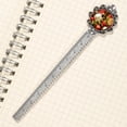 thumbnail image 3 of Thanksgiving Fruit Vintage Silver Lace-Edged Bookmark: a Gift for Readers and Book Lovers, 3 of 5