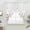 Gray Blue, variant on Spring Floral Swag Curtains for Kitchen/Bedroom/Living Room, Elegant Pastoral Flowers Botanical Scalloped Curtains 63 Inch Long, Rod Pocket Window Swag Topper Curtains Valances 2 Panels Set 36"x63"