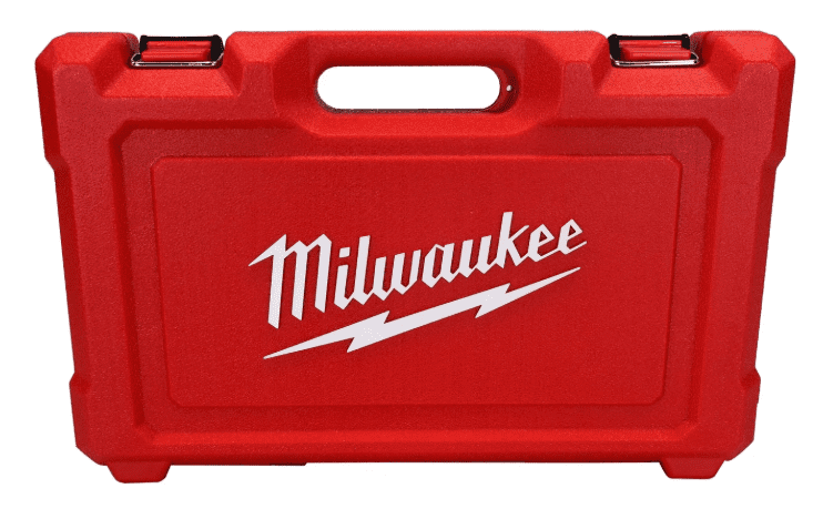 MILWAUKEE 49-66-7009 SHOCKWAVE 43-Piece 3/8 in. Drive SAE & Metric Deep Socket Set – Non-Slip Hex, Impact Rated, Stacking Case
