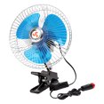 thumbnail image 2 of Ventilador Automático Portátil Con Clip para Coche 12/24V Protección Metal Seguridad Rotación Ajustable, 2 of 9
