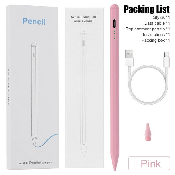 For Apple Stylus Pencil iPad 10/9/8/7/6th Gen Air 5/4/3 iPad Pro 2018-2024 Pen
